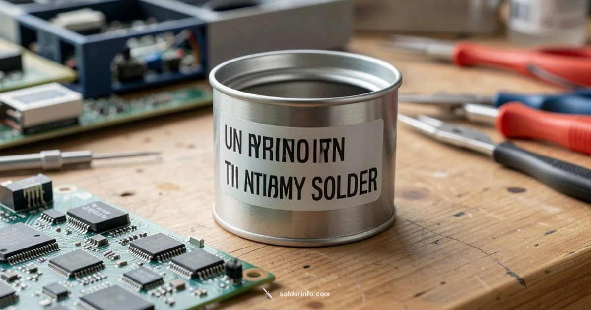 Tin Antimony Solder Guide - SolderInfo