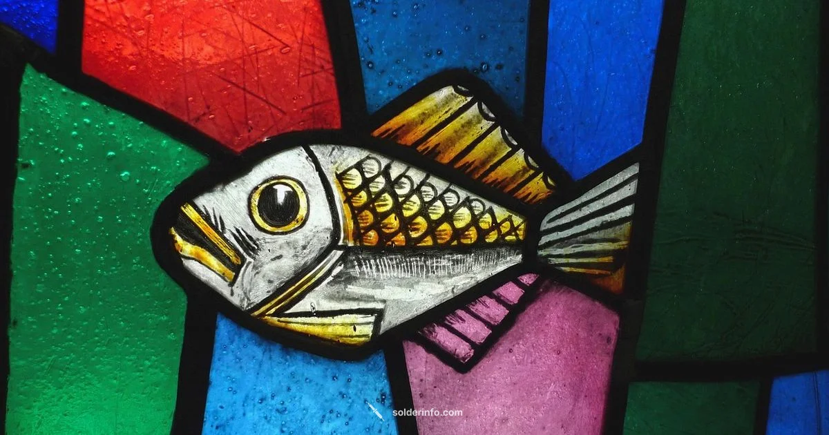 Soldering Stained Glass - SolderInfo