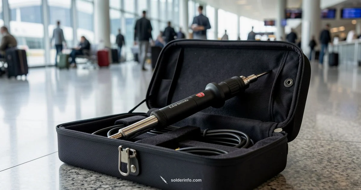 Travel with Soldering Tools - SolderInfo