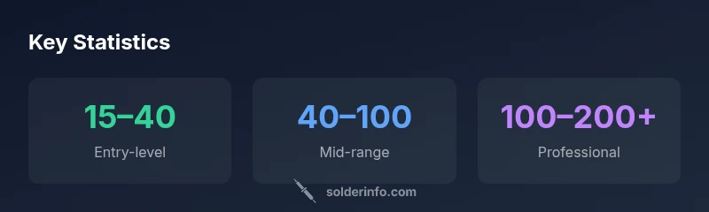 Pricing by tier for solder guns