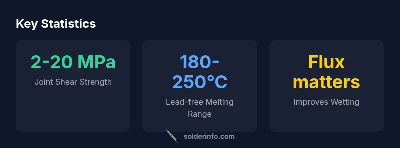 Infographic showing solder strength concepts and factors