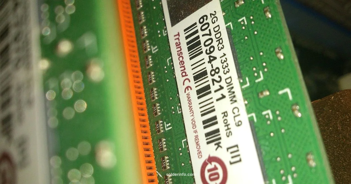 Soldered RAM Essentials Soldered RAM Essentials - SolderInfo