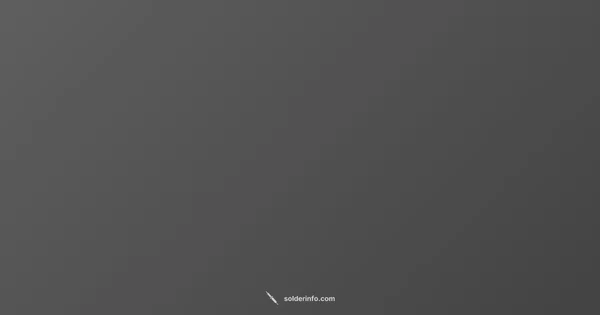 Leaded Solder Guide - SolderInfo (illustration)