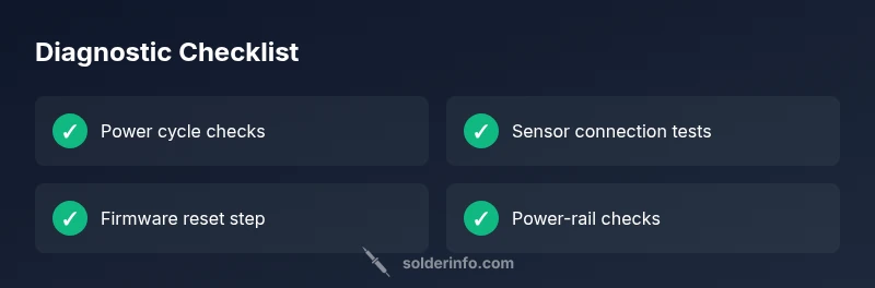 Checklist infographic for diagnosing m83519 2 7 error