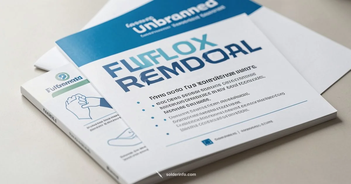 Flux Removal Guide Flux Removal Guide - SolderInfo