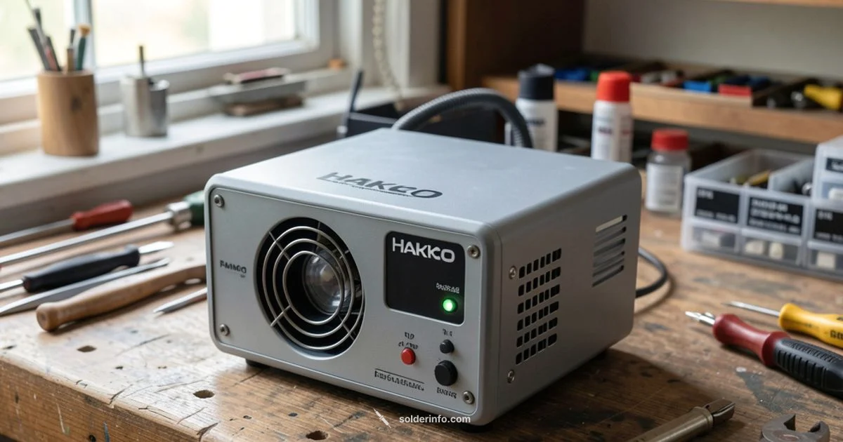 Hakko Fume Extractor - SolderInfo