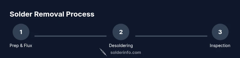 Tailwind process infographic showing prep, desoldering, inspection steps